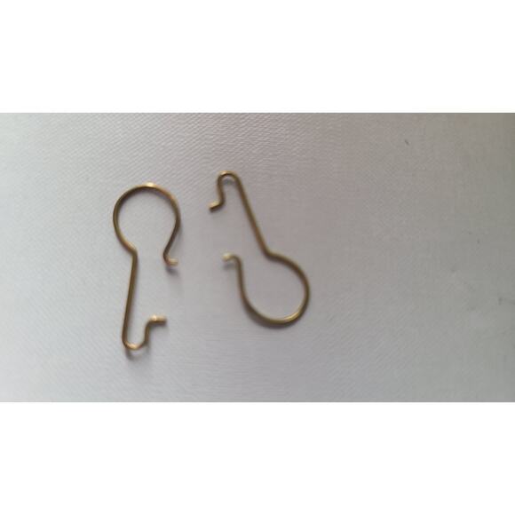 vintage 1989 Mini ornament hooks Brass small wonders Enesco 24 peices - Picture 3 of 4